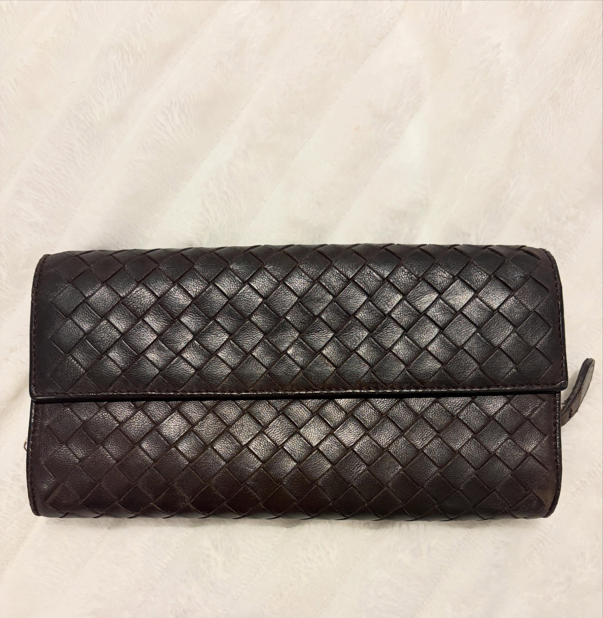 Black Woven Wallet