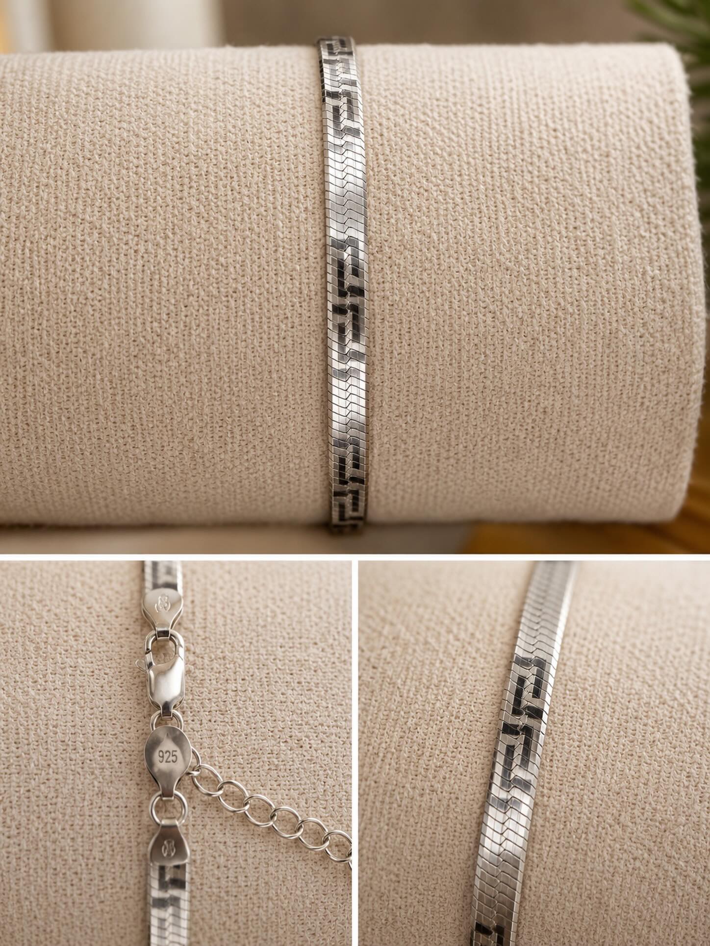 Geometric Pattern Bracelet